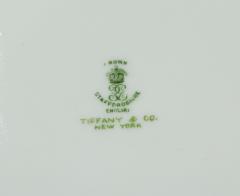  Tiffany Co Set of English Victorian Tiffany Porcelain Dinner Plates - 4666194