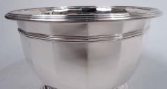  Tiffany Co Snazzy Tiffany Art Deco Sterling Silver Ice Bucket - 3769973