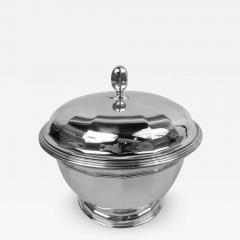  Tiffany Co Snazzy Tiffany Art Deco Sterling Silver Ice Bucket - 3781543