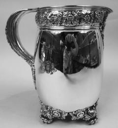  Tiffany Co Sumptuous Tiffany Victorian Classical Sterling Silver Water Pitcher - 3791155