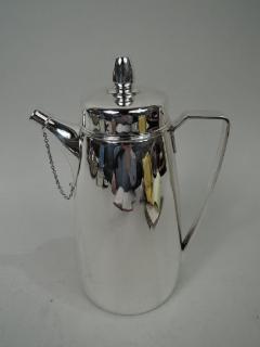  Tiffany Co Super Snazzy Tiffany American Art Deco Sterling Silver Cocktail Shaker - 3761878