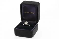  Tiffany Co TIFFANY CO 1 37 CARAT DIAMOND KNIFE EDGE ENGAGEMENT RING - 3183100