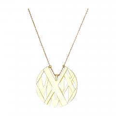  Tiffany Co TIFFANY CO 18K YELLOW GOLD ATLAS LARGE MODEL NECKLACE - 2030197