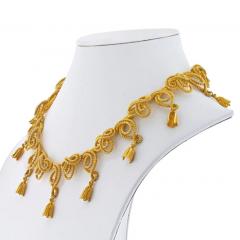 Tiffany Co TIFFANY CO 18K YELLOW GOLD TASSEL NECKLACE - 2824459