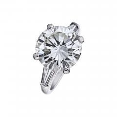  Tiffany Co TIFFANY CO 7 CARAT ROUND DIAMOND I VS2 GIA RING - 1798619