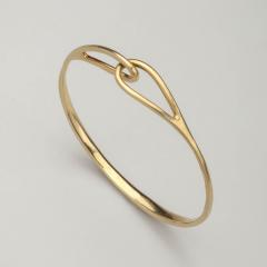  Tiffany Co TIFFANY CO Double Loop Bracelet 18kt Yellow Gold - 3311686