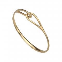  Tiffany Co TIFFANY CO Double Loop Bracelet 18kt Yellow Gold - 3315673