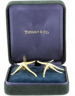  Tiffany Co TIFFANY CO ELSA PERETTI LARGE STARFISH YELLOW GOLD EARRINGS - 3396713