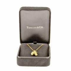  Tiffany Co TIFFANY CO GOLD SIGNATURE X WITH DIAMONDS PENDANT NECKLACE - 3562258