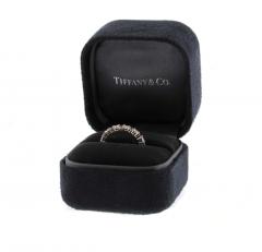  Tiffany Co TIFFANY CO PINK SAPPHIRE AND DIAMOND EMBRACE BAND RING - 2622531