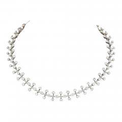  Tiffany Co TIFFANY CO PLATINUM 20 CARAT DIAMOND NECKLACE - 1757644