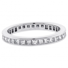  Tiffany Co TIFFANY CO PRINCESS CUT DIAMOND BAND RING - 2623230