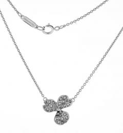  Tiffany Co TIFFANY CO S PAPER FLOWER DIAMOND PLATINUM PENDANT - 3227304
