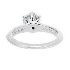  Tiffany Co TIFFANY CO SIX PRONG CLASSIC 0 91CT I VS2 SOLITAIRE ENGAGEMENT RING - 2554044