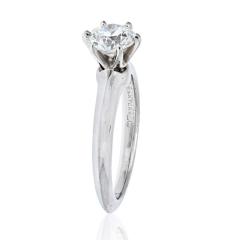  Tiffany Co TIFFANY CO SIX PRONG CLASSIC 0 91CT I VS2 SOLITAIRE ENGAGEMENT RING - 2554045