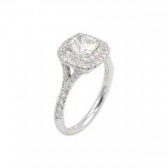  Tiffany Co TIFFANY CO SOLESTE 0 71 CARAT CUSHION CUT DIAMOND - 2624798