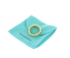  Tiffany Co TIFFANY GOLD WOVEN BAND RING - 2824318