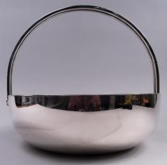  Tiffany Co Tiffany 1980s Big Bold Sterling Silver Basket - 3984420