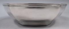  Tiffany Co Tiffany American Art Deco Hexagonal Sterling Silver Bowl - 3791169