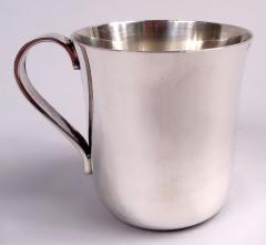  Tiffany Co Tiffany American Midcentury Modern Sterling Silver Baby Cup - 4206255