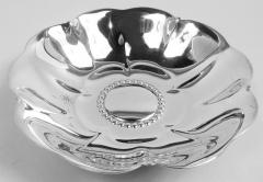  Tiffany Co Tiffany American Midcentury Modern Sterling Silver Flowerhead Bowl - 4231958