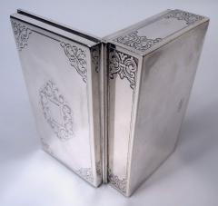  Tiffany Co Tiffany American Modern Classical Sterling Silver Jewelry Box - 4424404