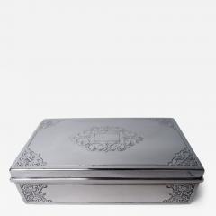  Tiffany Co Tiffany American Modern Classical Sterling Silver Jewelry Box - 4426821