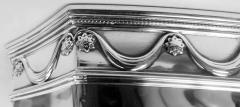  Tiffany Co Tiffany American Modern Classical Sterling Silver Square Bowl - 3986482