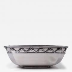  Tiffany Co Tiffany American Modern Classical Sterling Silver Square Bowl - 3987549
