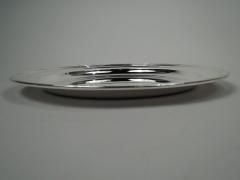  Tiffany Co Tiffany American Modern Deep Heavy Sterling Silver Tray - 3761886