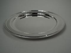  Tiffany Co Tiffany American Modern Deep Heavy Sterling Silver Tray - 3761887