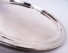  Tiffany Co Tiffany American Modern Sterling Silver 10 Inch Round Tray - 4126006