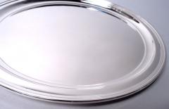  Tiffany Co Tiffany American Modern Sterling Silver 11 Inch Round Tray - 4126010