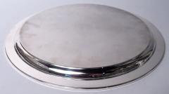  Tiffany Co Tiffany American Modern Sterling Silver 11 Inch Round Tray - 4126011