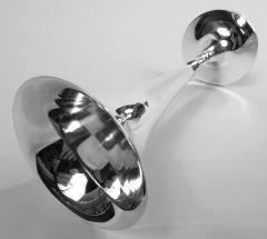  Tiffany Co Tiffany American Modern Sterling Silver 9 Inch Vase - 3769814