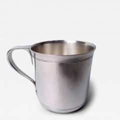  Tiffany Co Tiffany American Modern Sterling Silver Baby Cup - 4546040