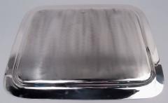  Tiffany Co Tiffany American Modern Sterling Silver Rectangular Serving Tray - 4247068