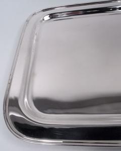  Tiffany Co Tiffany American Modern Sterling Silver Rectangular Serving Tray - 4247069
