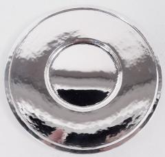  Tiffany Co Tiffany Art Deco Craftsman Hand Hammered Sterling Silver Dessert Set - 4206273
