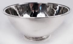  Tiffany Co Tiffany Art Deco Craftsman Hand Hammered Sterling Silver Dessert Set - 4206274