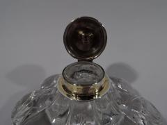  Tiffany Co Tiffany Art Nouveau Sterling Silver and Engraved Glass Inkwell - 3748981