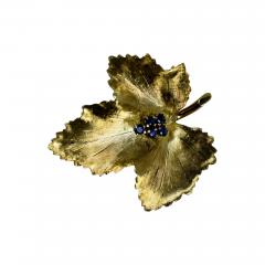  Tiffany Co Tiffany Brooch in the form of a Leaf - 446009