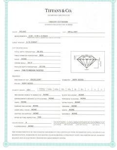  Tiffany Co Tiffany Co 0 75ct Diamond 18 karat Wedding Set Knife Edge Solitaire Band - 4277576
