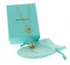  Tiffany Co Tiffany Co 1837 Interlocking Circles Lariat Pendant Necklace - 4222934