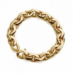  Tiffany Co Tiffany Co 18K Gold Curb Link Bracelet - 2994325