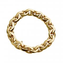  Tiffany Co Tiffany Co 18K Gold Curb Link Bracelet - 2996576