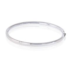  Tiffany Co Tiffany Co 18K White Gold Diamond Metro Three Row Pave Bracelet - 4511170