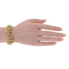  Tiffany Co Tiffany Co 18K Yellow Gold 12 00cttw Round Diamond Vintage Bracelet - 4593380