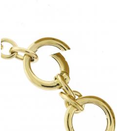  Tiffany Co Tiffany Co 18k Yellow Gold Charm Bracelet with Diamond Egg Locket - 4239690