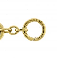  Tiffany Co Tiffany Co 18k Yellow Gold Charm Bracelet with Diamond Egg Locket - 4239691